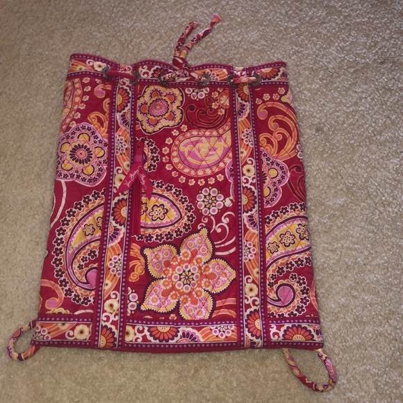 Vera Bradley Handbags - Vera Bradley Drawstring Backpack
